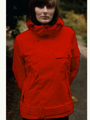 Matador Dobby jacket, cardinal red