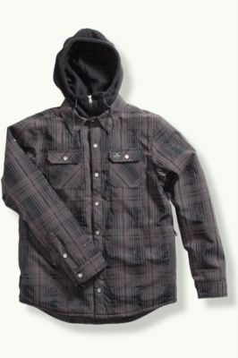 Tarquin jacket, flint plaid