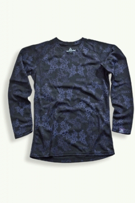 Longsleeve Shirt Papillion, black