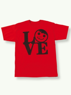 LOVE Tee, red