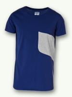 Cut Tee, navy